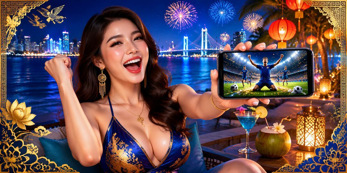 Khung cảnh casino di động bên bờ biển Đà Nẵng sôi động